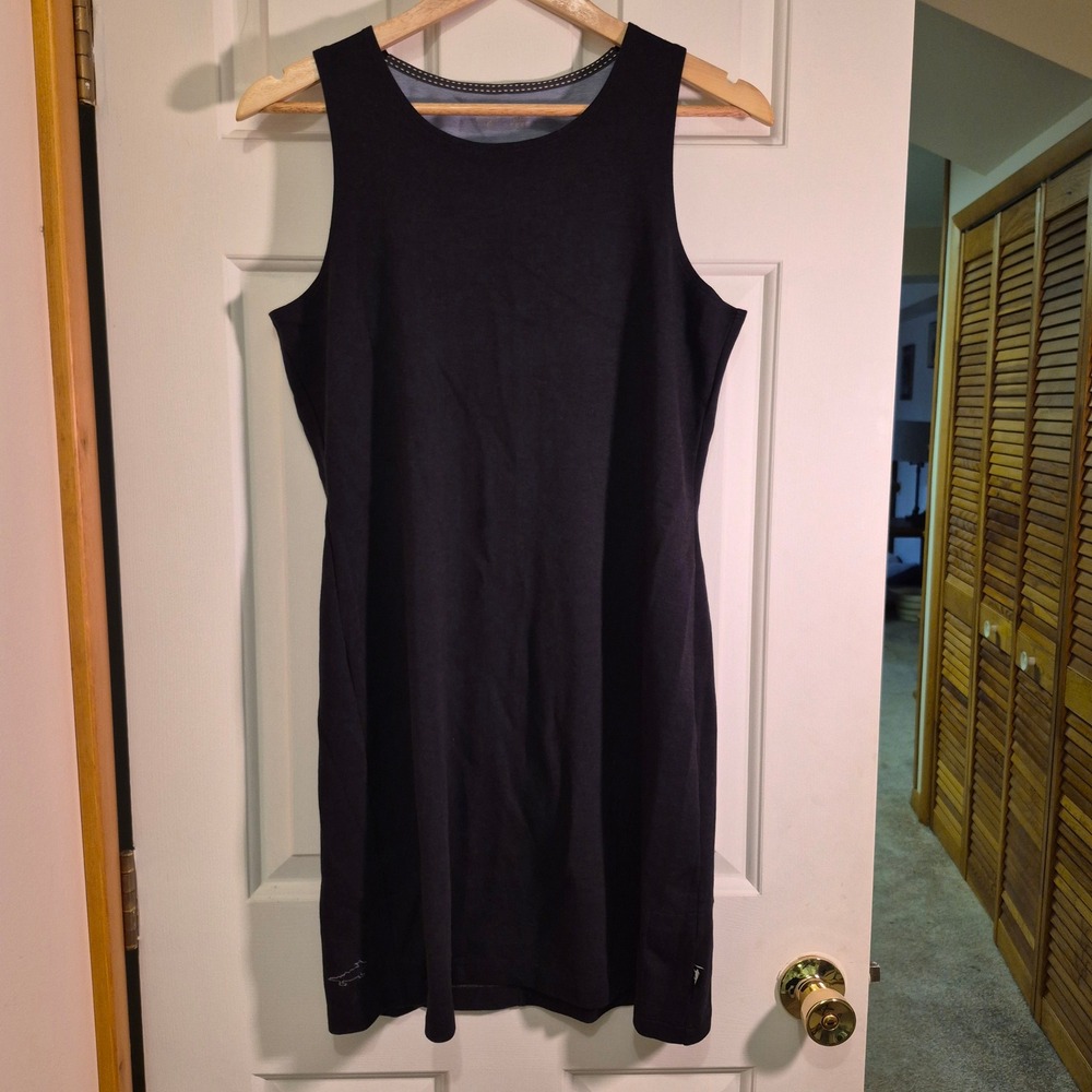 Horny Toad Toad & Co Womens Sleeveless Shift Dress Moisture Wicking Size L